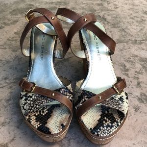 Marc Fisher Holmes Cork Wedge